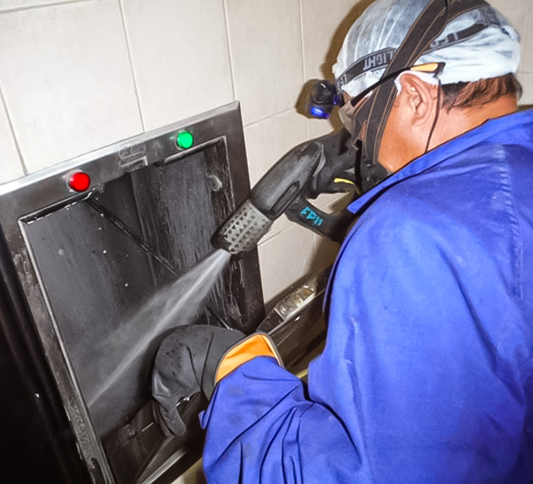 Rubbish Chute repairing